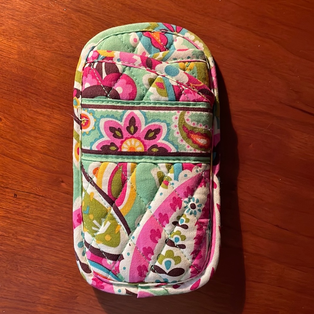 Vera Bradley glasses case.